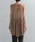 ELENDEEK　SHEER PEPLUM  BLOUSE