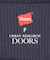 『別注』HANES×DOORS　ワッフルコンパクトカーディガン