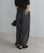 ELENDEEK　EASY TUCK COCOON PANTS