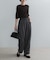 ELENDEEK　EASY TUCK COCOON PANTS
