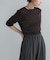 ELENDEEK　2WAY SHEER KNIT