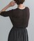 ELENDEEK　2WAY SHEER KNIT