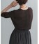 ELENDEEK　2WAY SHEER KNIT