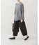コットンクロップドパンツ
