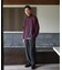 『XLサイズ／WEB限定』『UR TECH』 200日 クルーネックカーディガン 26AW