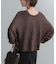 Torrazzo Donna　LAMEYARN DOLMAN SLEEVE KNIT