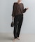 Torrazzo Donna　LAMEYARN DOLMAN SLEEVE KNIT