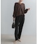 Torrazzo Donna　LAMEYARN DOLMAN SLEEVE KNIT