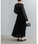 シアードッキングベロアワンピース