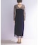 kaene　フロッキーベロア2WAYドレス