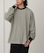 FORK&SPOON　プレーティングボーダーロングスリーブTシャツ