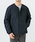 『別注』+phenix　WINDSTOPPER by GORE-TEX LABS ノーカラーダウンジャケット