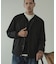 『別注』+phenix　WINDSTOPPER by GORE-TEX LABS ノーカラーダウンジャケット