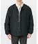 『別注』+phenix　WINDSTOPPER by GORE-TEX LABS ノーカラーダウンジャケット