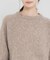 new basic　CASHMERE  SILK MOULINE KNIT