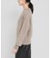 new basic　CASHMERE  SILK MOULINE KNIT