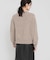 new basic　CASHMERE  SILK MOULINE KNIT