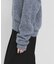 new basic　CASHMERE SILK DEEP V-NECK KNIT