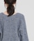 new basic　CASHMERE SILK DEEP V-NECK KNIT