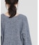 new basic　CASHMERE SILK DEEP V-NECK KNIT