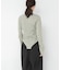 new basic　WASHABLE WOOL CONTOUR TOP