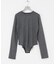 new basic　WASHABLE WOOL CONTOUR TOP