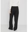 new basic　WOOL LINEN PANTS