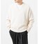 new basic　WASHI WOOL V-NECK KNIT