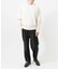 new basic　WASHI WOOL V-NECK KNIT
