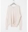 new basic　WASHI WOOL V-NECK KNIT