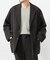 new basic　WOOL SILK LINEN SINGLE JACKET