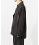 new basic　WOOL SILK LINEN SINGLE JACKET