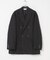 new basic　WOOL LINEN DOUBLE JACKET