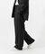 new basic　WOOL LINEN TROUSER