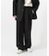 new basic　WOOL LINEN TROUSER