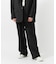 new basic　WOOL LINEN TROUSER