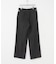 new basic　WOOL LINEN TROUSER