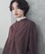 『UVカット／イージーケア／速乾』『UR TECH』Aircare ショートコクーンシャツ 26AW