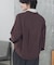 『UVカット／イージーケア／速乾』『UR TECH』Aircare ショートコクーンシャツ 26AW