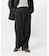 new basic　WOOL SILK LINEN TROUSER