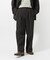new basic　WOOL SILK LINEN TROUSER