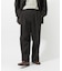 new basic　WOOL SILK LINEN TROUSER