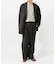 new basic　WOOL SILK LINEN TROUSER