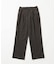 new basic　WOOL SILK LINEN TROUSER