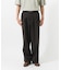 new basic　WOOL SILK LINEN TROUSER