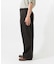 new basic　WOOL SILK LINEN TROUSER