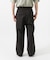 new basic　WOOL SILK LINEN TROUSER