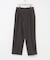 new basic　WOOL SILK LINEN TROUSER