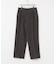 new basic　WOOL SILK LINEN TROUSER