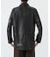 new basic　LAMB LEATHER CAR COAT